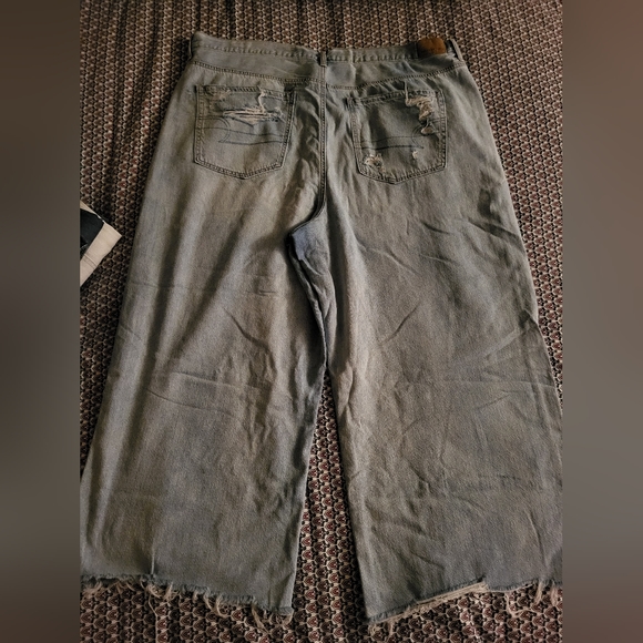 American eagle wide leg crop jeans, size 20. NWOT. - Picture 9 of 10